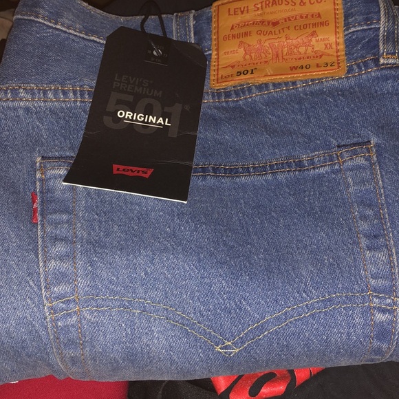 Levi’s | size 40x32 color blue - Picture 5 of 5